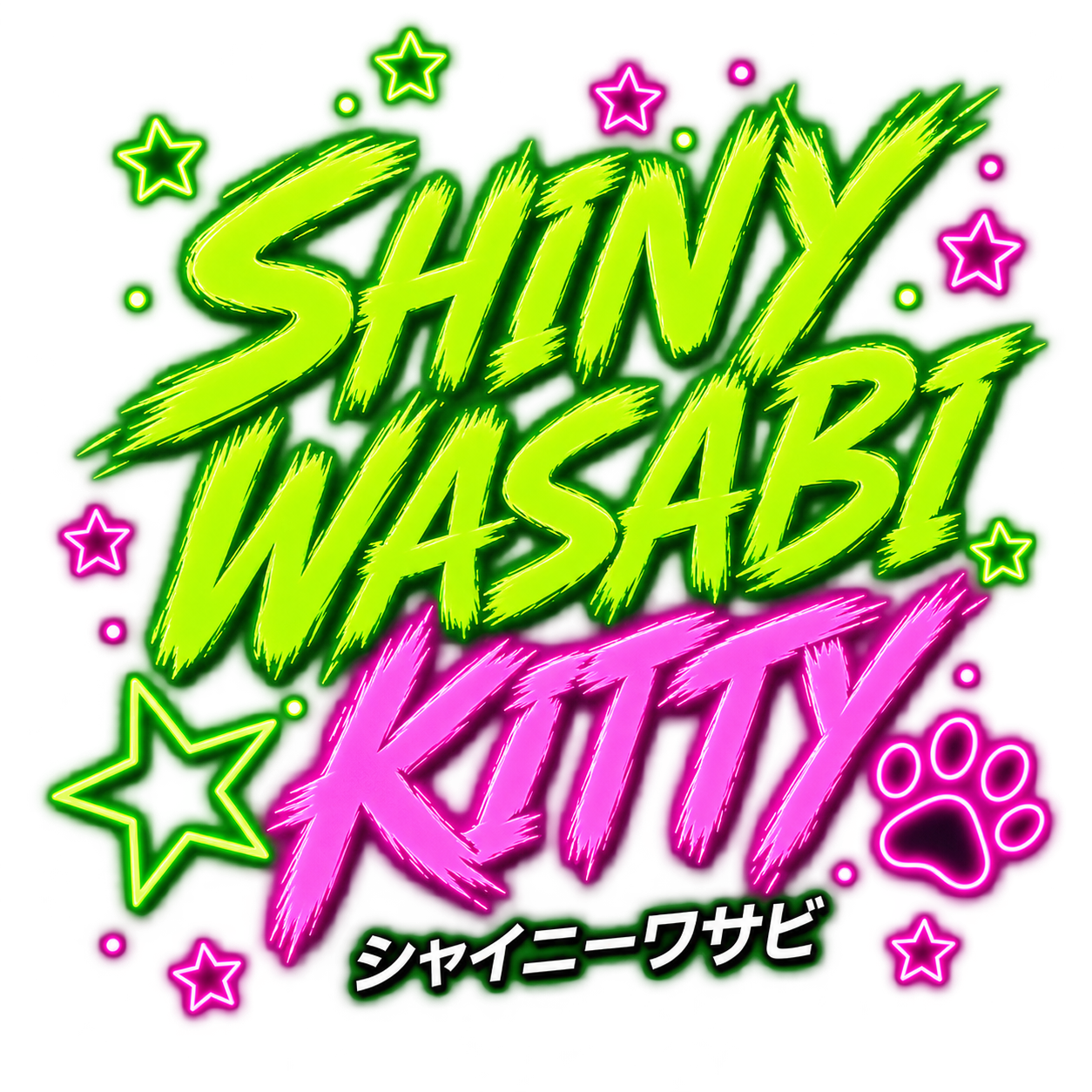 Shiny Wasabi Kitty